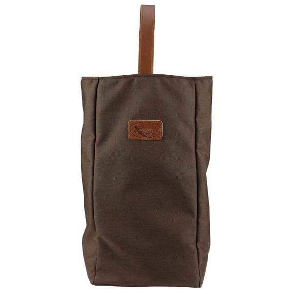 3 Bottle Wine Bag with Leather Handle