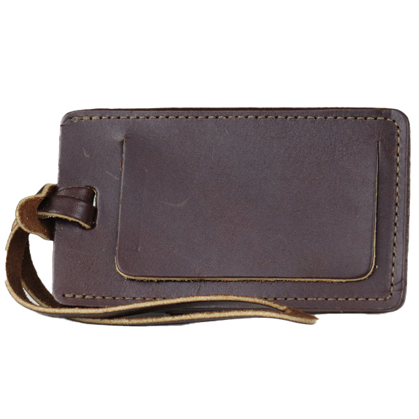 Luggage Tag All Leather