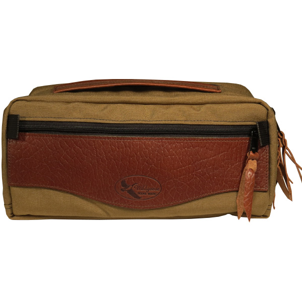 Deluxe Travel Kit with Leather Trim