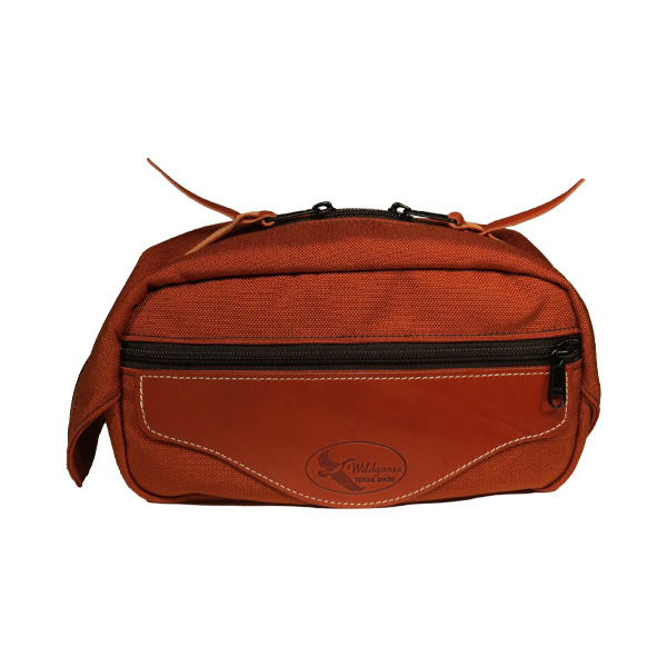 Travel Kit with Leather Trim