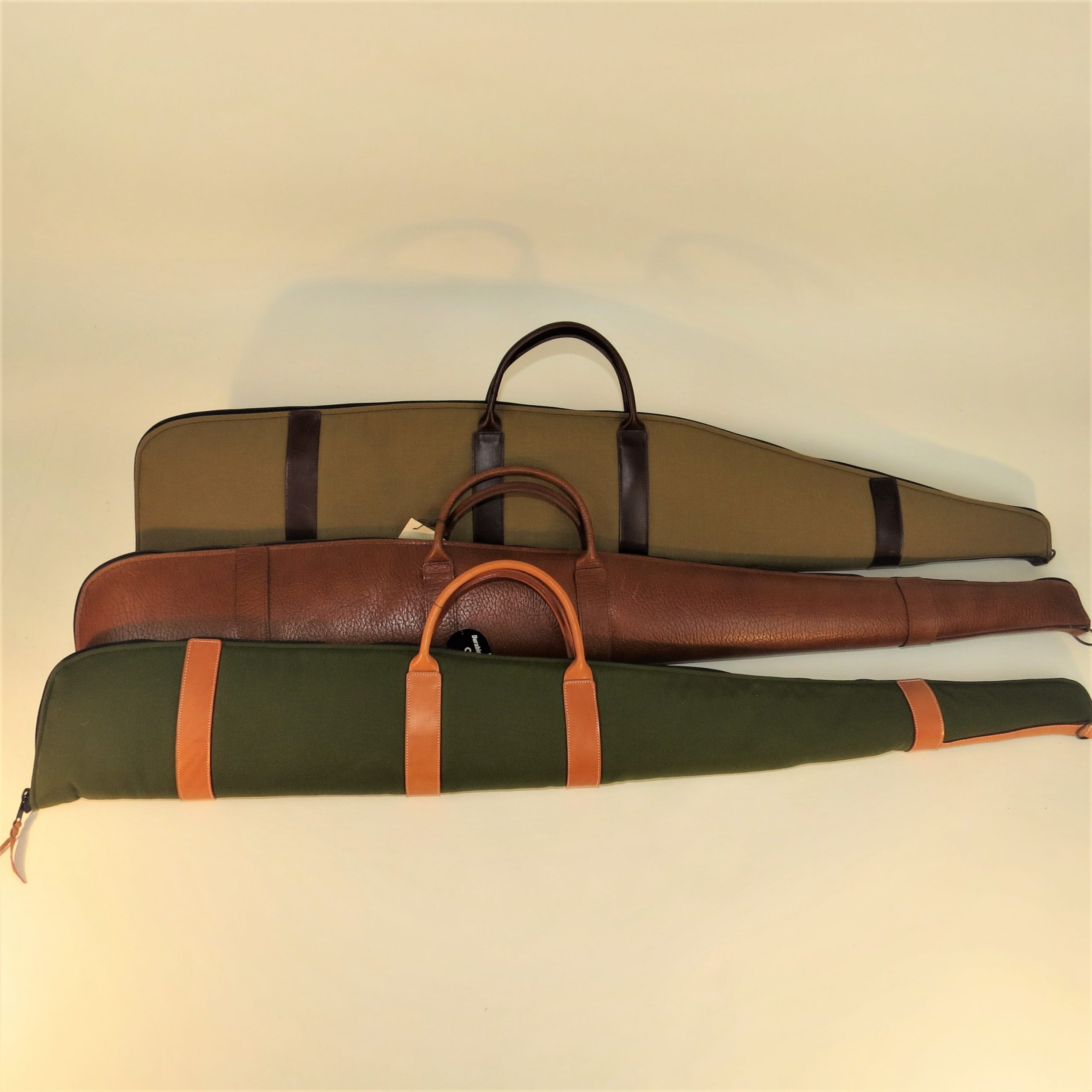 Rifle Case with Leather Trim 