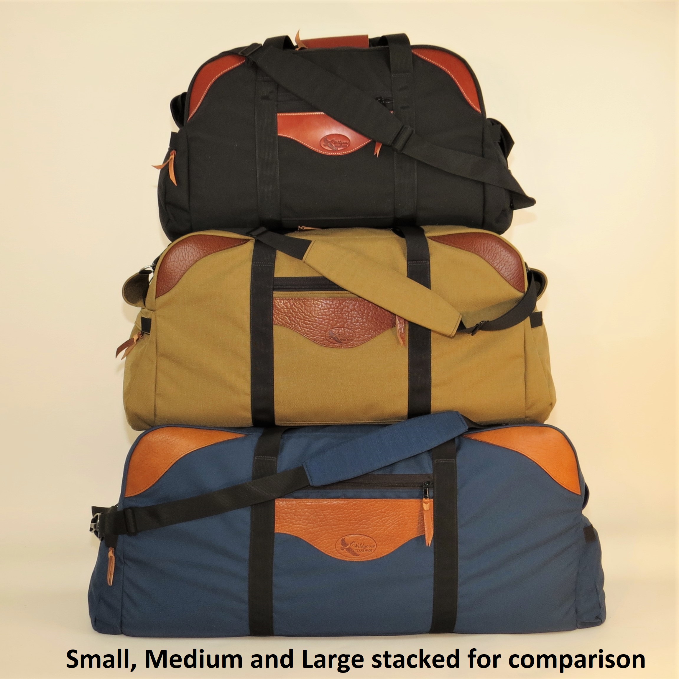 Cargo Luggage - Medium Original with Leather Trim